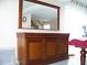 BUFFET- MEUBLE BAS AVEC MIROIR STYLE LOUIS PHILIPPE